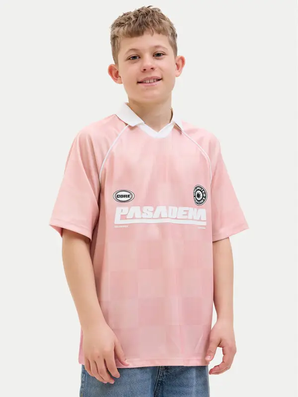 Jack & Jones Junior Jack & Jones Junior Polo 12278700 Ružičasta Loose Fit