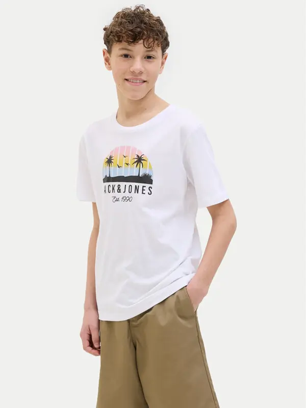 Jack & Jones Junior Jack & Jones Junior Set t-shirt majica﻿ Palm 12278400 Šarena Regular Fit