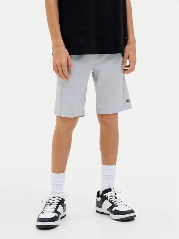Jack & Jones Junior Jack & Jones Junior Sportske kratke hlače Gordon Fusion 12274667 Siva Slim Fit