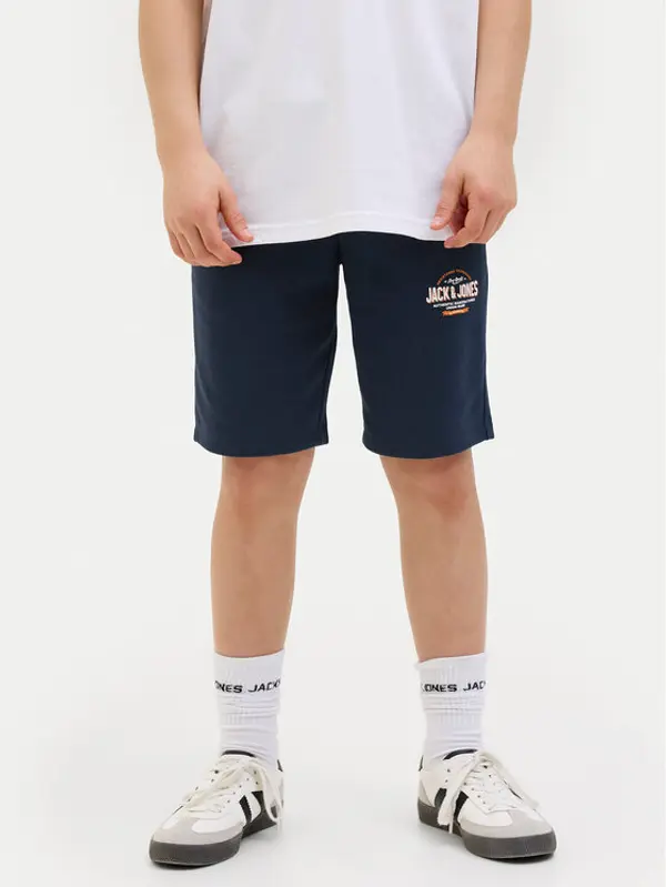 Jack & Jones Junior Jack & Jones Junior Sportske kratke hlače Logo 12249970 Tamnoplava Slim Fit