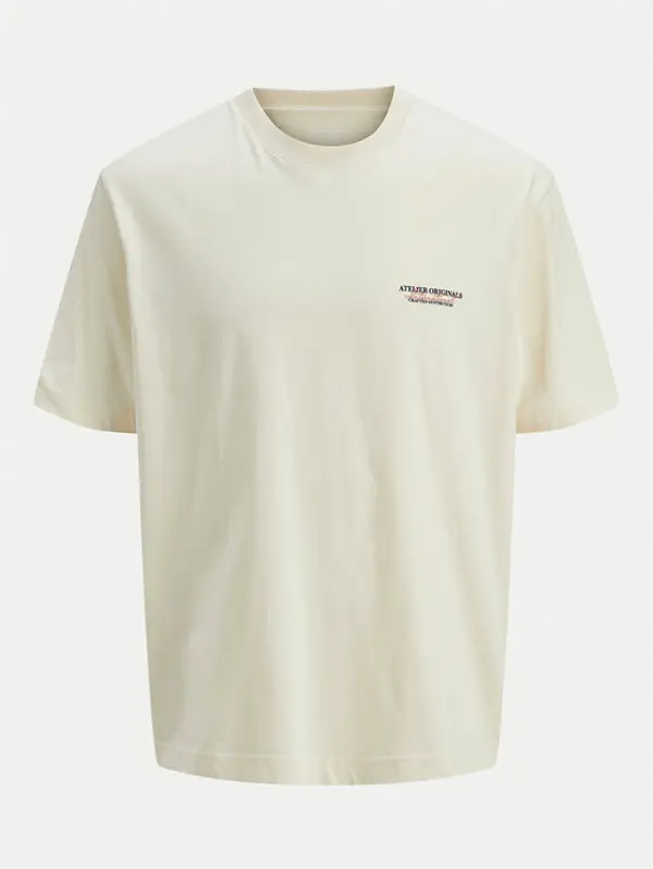 Jack & Jones Junior Jack & Jones Junior T-shirt 12274923 Écru Loose Fit