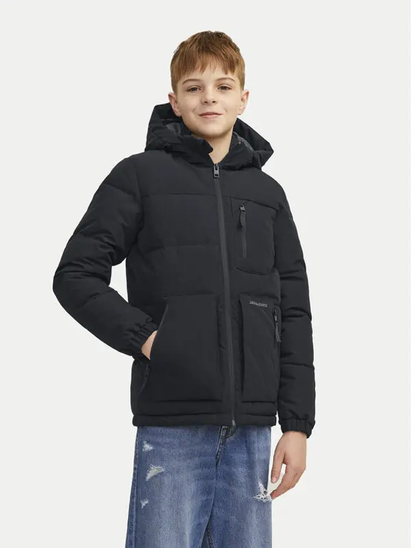 Jack & Jones Junior Jack & Jones Junior Zimska jakna Otto 12258547 Crna Regular Fit