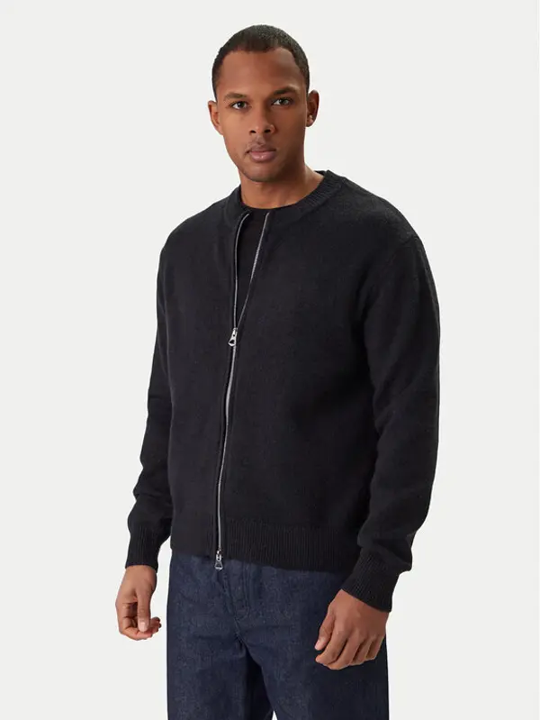 jack & jones Jack & Jones Kardigan Scope 12286797 Crna Relaxed Fit