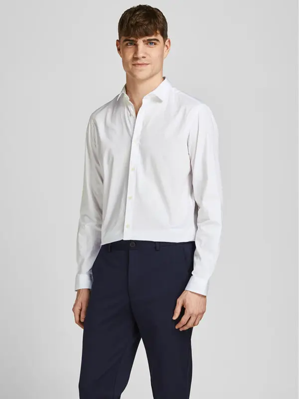jack & jones Jack & Jones Košulja 12201905 Bijela Slim Fit