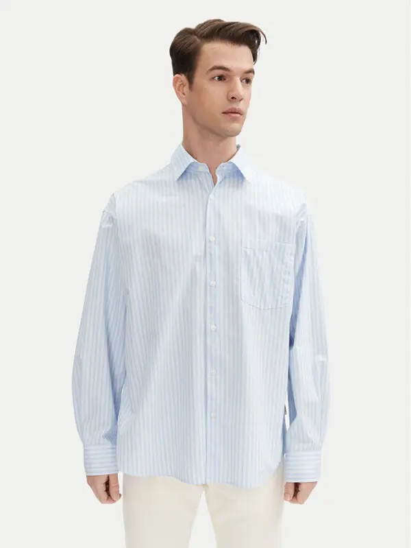 jack & jones Jack & Jones Košulja Atlas 12271085 Svijetloplava Wide Fit