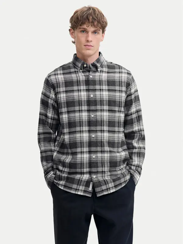 jack & jones Jack & Jones Košulja Blubarkley 12286224 Siva Regular Fit