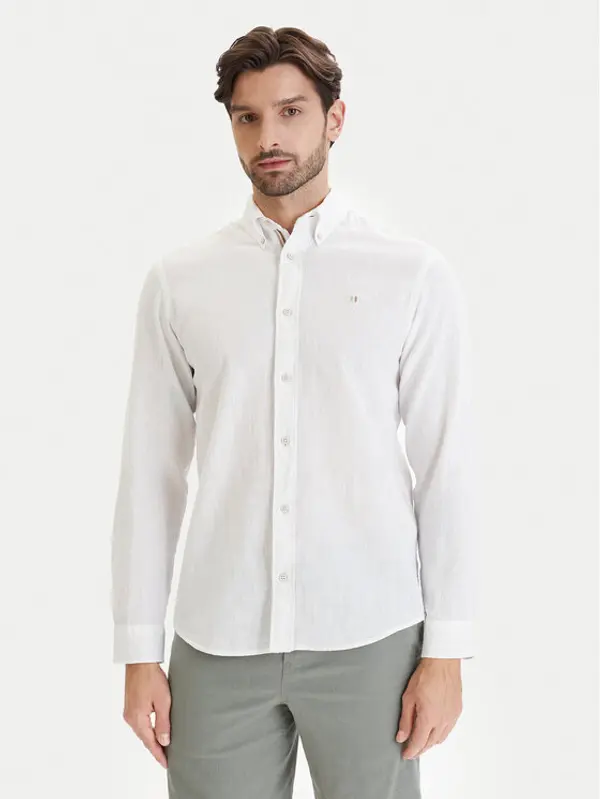 jack & jones Jack & Jones Košulja Blusummer 12293269 Bijela Regular Fit