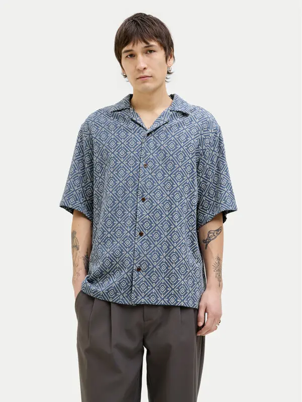 jack & jones Jack & Jones Košulja Bluvincent 12273289 Plava Relaxed Fit