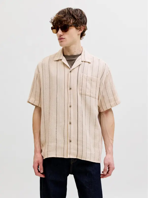 jack & jones Jack & Jones Košulja Bradley 12290119 Bež Regular Fit
