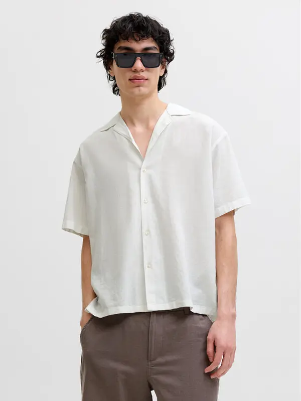 jack & jones Jack & Jones Košulja Breeze 12288594 Bijela Relaxed Fit