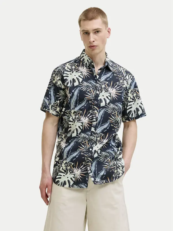 jack & jones Jack & Jones Košulja Honolulu 12289667 Crna Regular Fit