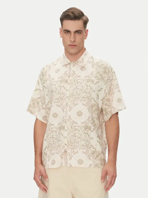 jack & jones Jack & Jones Košulja Hydra 12277225 Bež Relaxed Fit