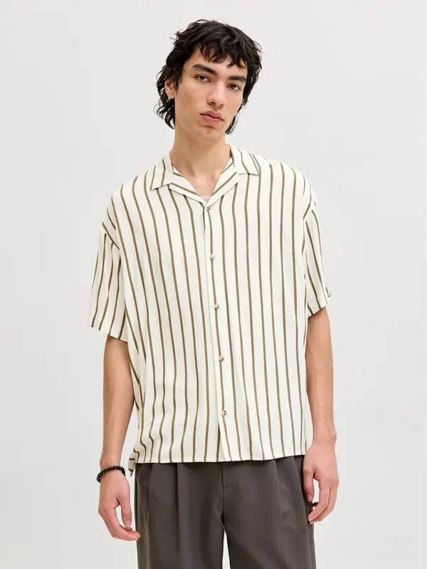 jack & jones Jack & Jones Košulja Jeff 12288853 Bež Relaxed Fit