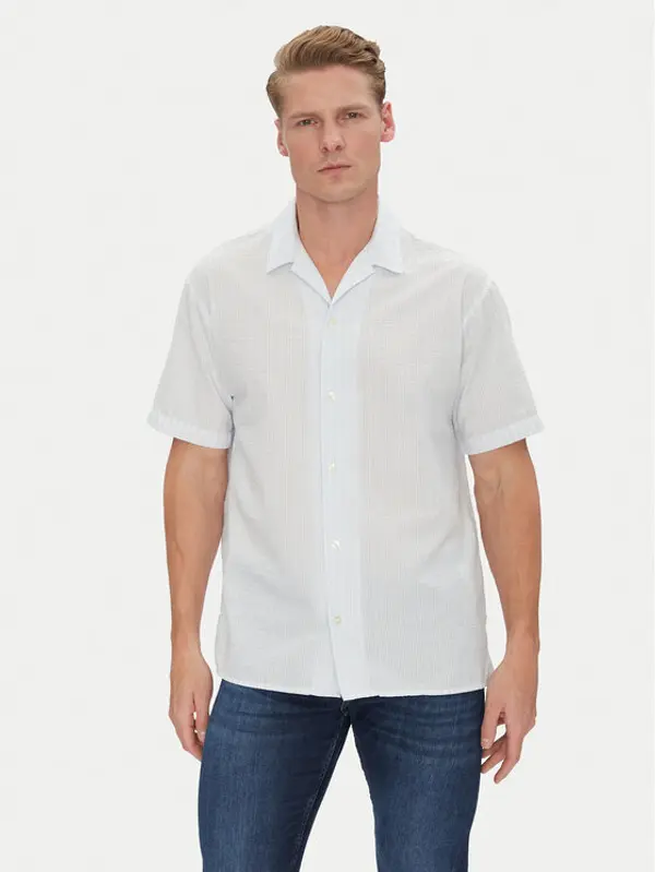 jack & jones Jack & Jones Košulja Luke 12271099 Svijetloplava Relaxed Fit