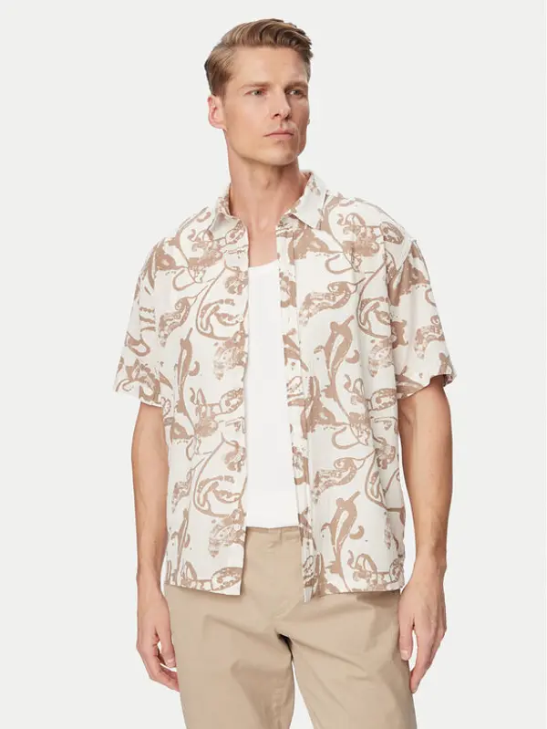 jack & jones Jack & Jones Košulja Montauk 12293763 Bijela Relaxed Fit