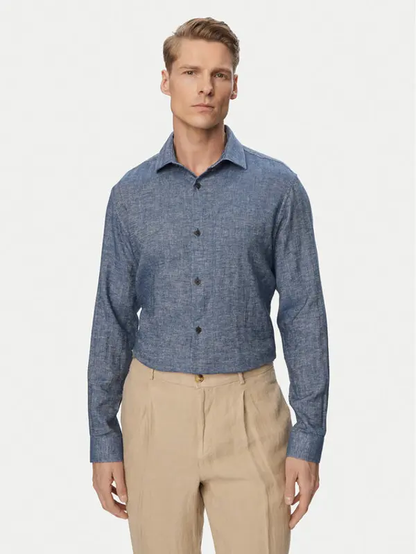 jack & jones Jack & Jones Košulja Parker 12292161 Svijetlo plava Regular Fit