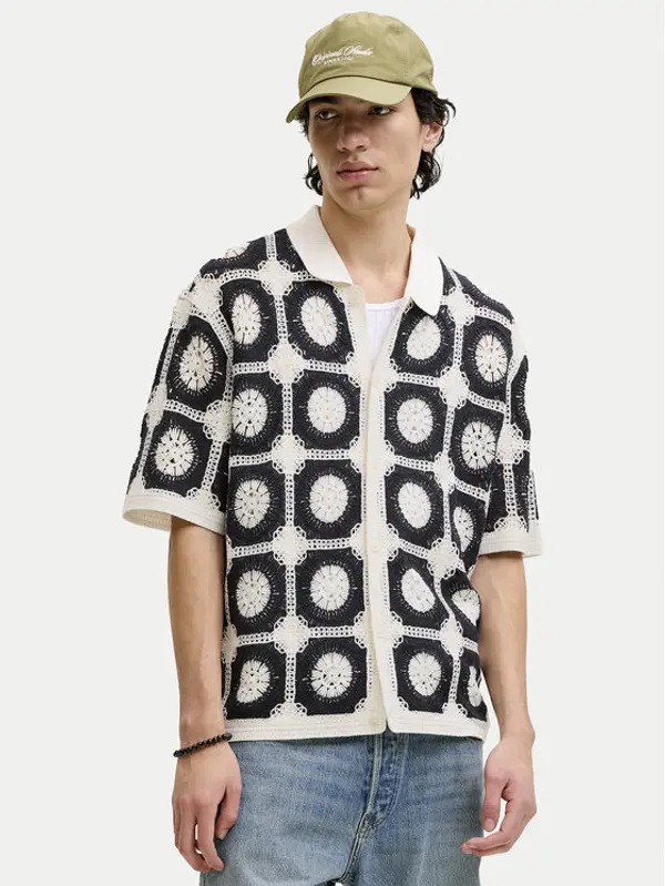 jack & jones Jack & Jones Košulja Rorchard 12293276 Bež Loose Fit