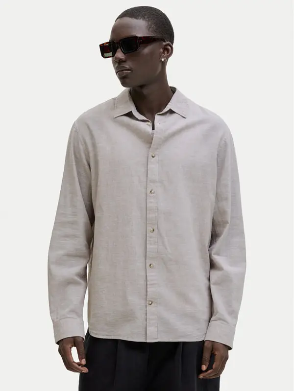 jack & jones Jack & Jones Košulja Summer 12289174 Bež Regular Fit