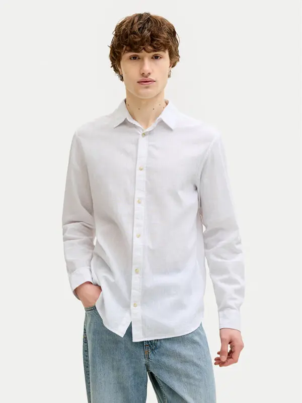 jack & jones Jack & Jones Košulja Summer 12289174 Bijela Regular Fit