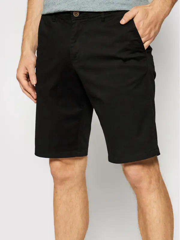 jack & jones Jack & Jones Kratke hlače Bowie 12165604 Crna Regular Fit
