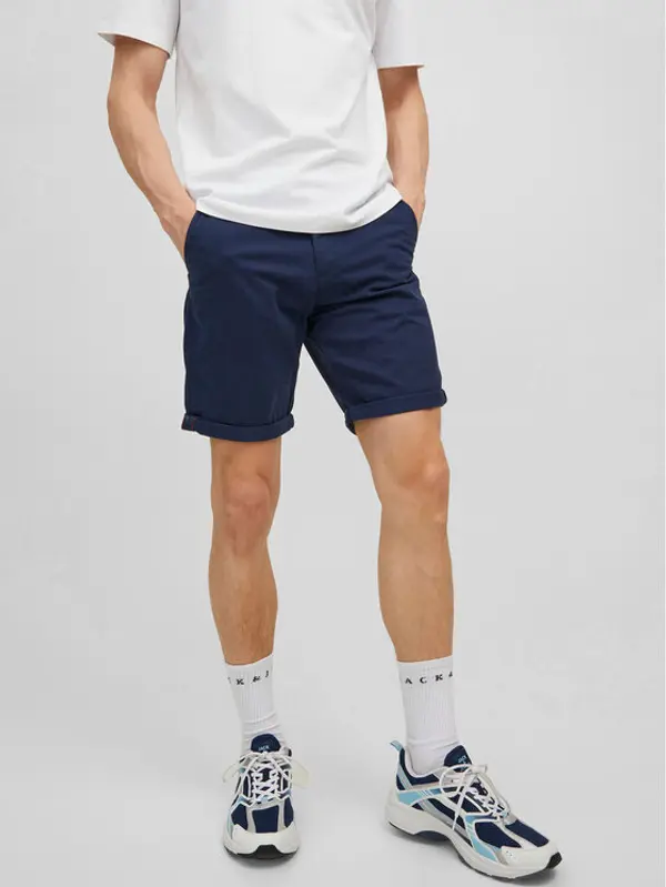 jack & jones Jack & Jones Kratke hlače Bowie 12165604 Tamnoplava Regular Fit