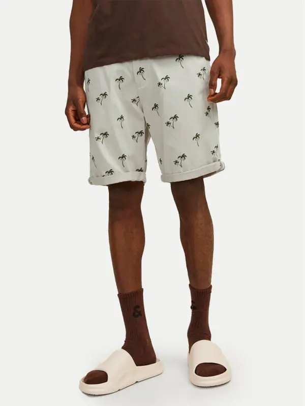 jack & jones Jack & Jones Kratke hlače Bowie 12230336 Bež Regular Fit