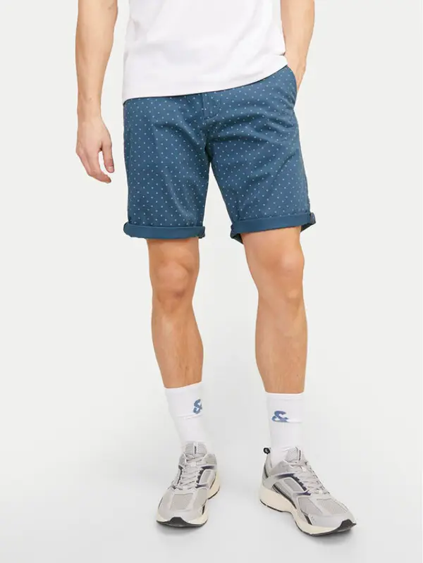 jack & jones Jack & Jones Kratke hlače Bowie 12230336 Plava Regular Fit