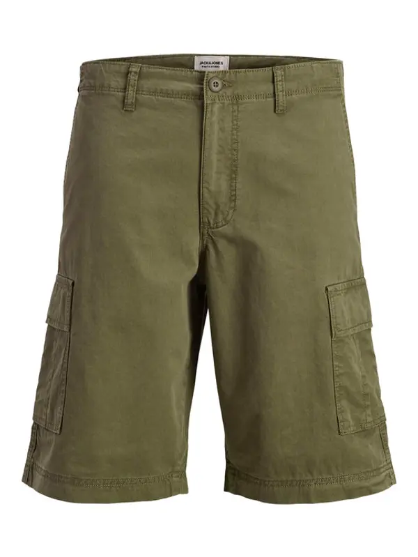 jack & jones Jack & Jones Kratke hlače Cole 12292263 Zelena Regular Fit