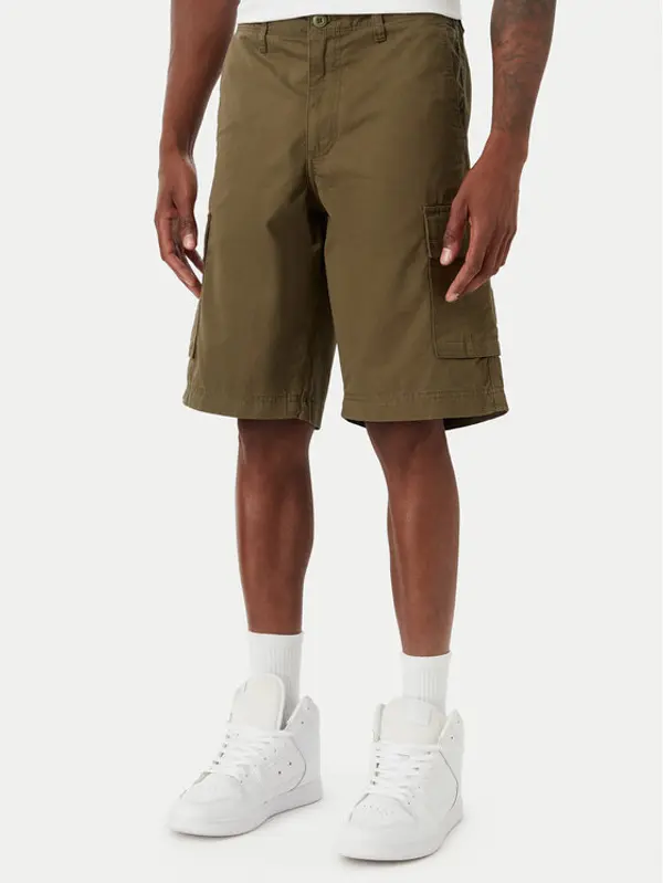 jack & jones Jack & Jones Kratke hlače Cole 12292263 Zelena Regular Fit