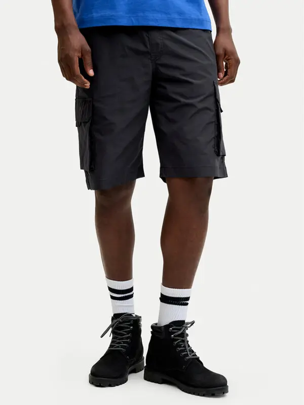 jack & jones Jack & Jones Kratke hlače Cole Ivan 12288611 Crna Regular Fit