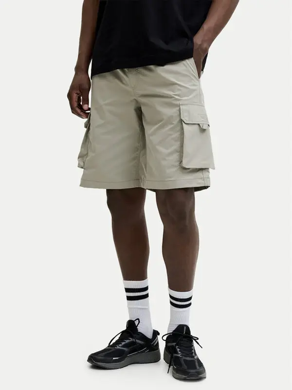 jack & jones Jack & Jones Kratke hlače Cole Ivan 12288611 Zelena Regular Fit