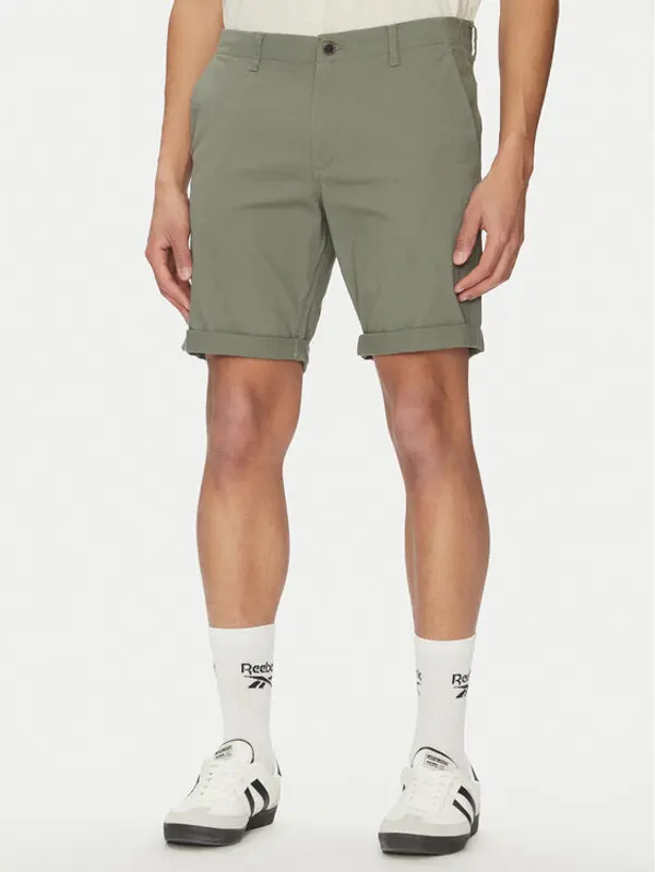 jack & jones Jack & Jones Kratke hlače Dave 12182549 Zelena Regular Fit