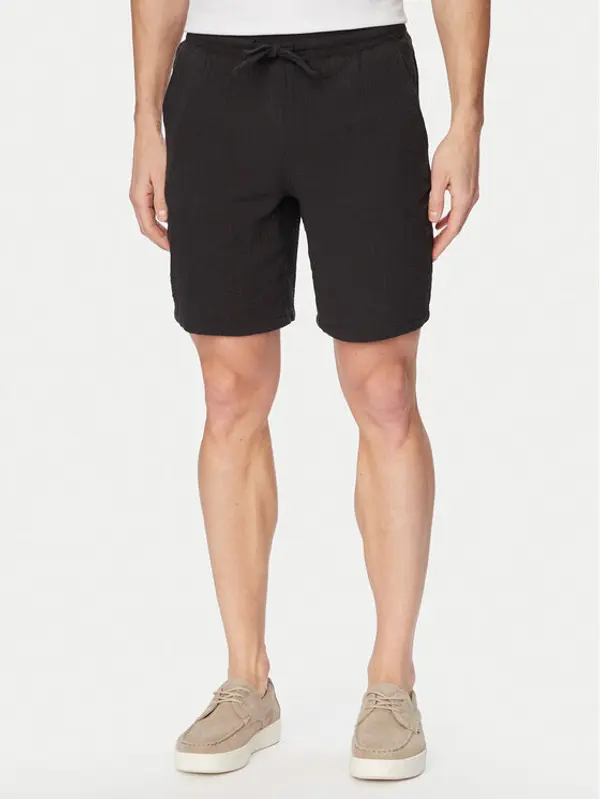 jack & jones Jack & Jones Kratke hlače Jaiden 12274758 Crna Relaxed Fit