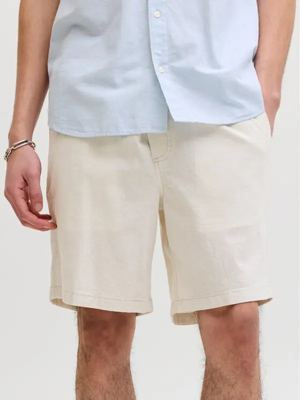 jack & jones Jack & Jones Kratke hlače Jaiden 12293768 Bež Relaxed Fit