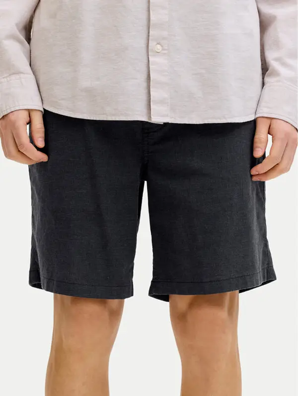 jack & jones Jack & Jones Kratke hlače Jaiden 12293768 Crna Relaxed Fit