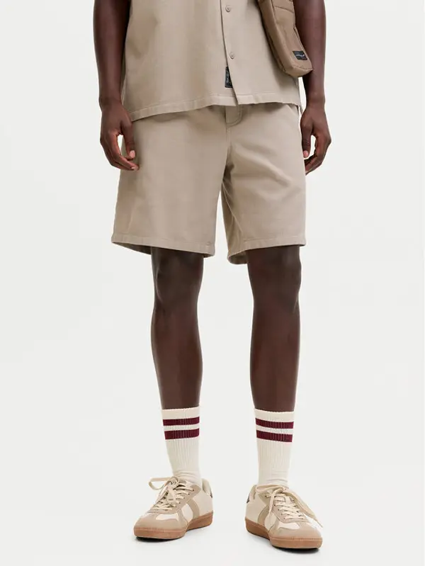 jack & jones Jack & Jones Kratke hlače Jaiden 12295862 Bež Relaxed Fit