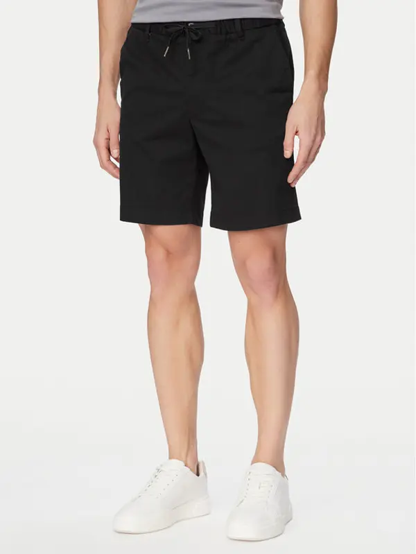 jack & jones Jack & Jones Kratke hlače Jaiden Rocco 12292831 Crna Regular Fit