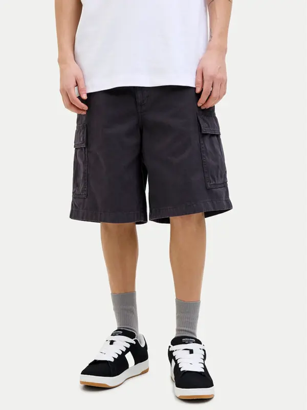 jack & jones Jack & Jones Kratke hlače Karl 12269374 Crna Loose Fit