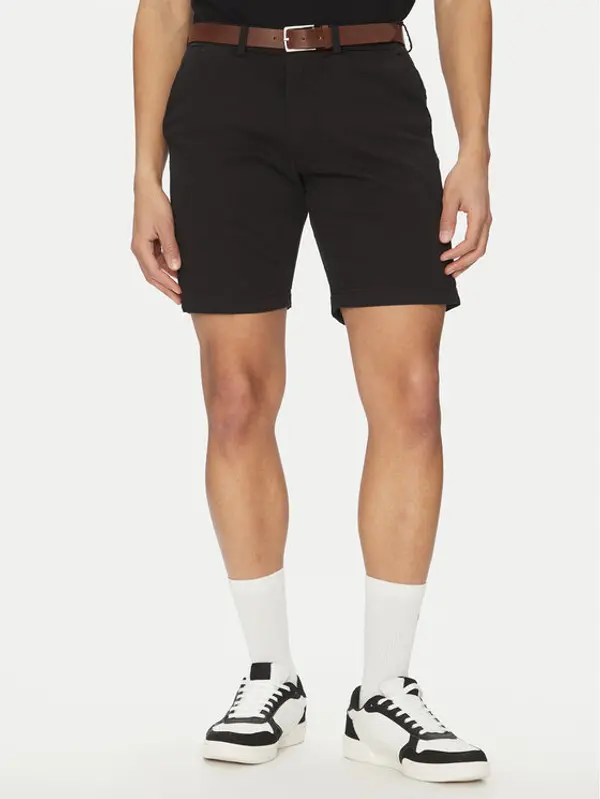 jack & jones Jack & Jones Kratke hlače Marco 12269368 Crna Regular Fit