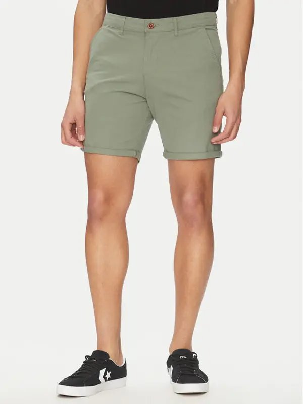 jack & jones Jack & Jones Kratke hlače Marco 12269494 Zelena Regular Fit