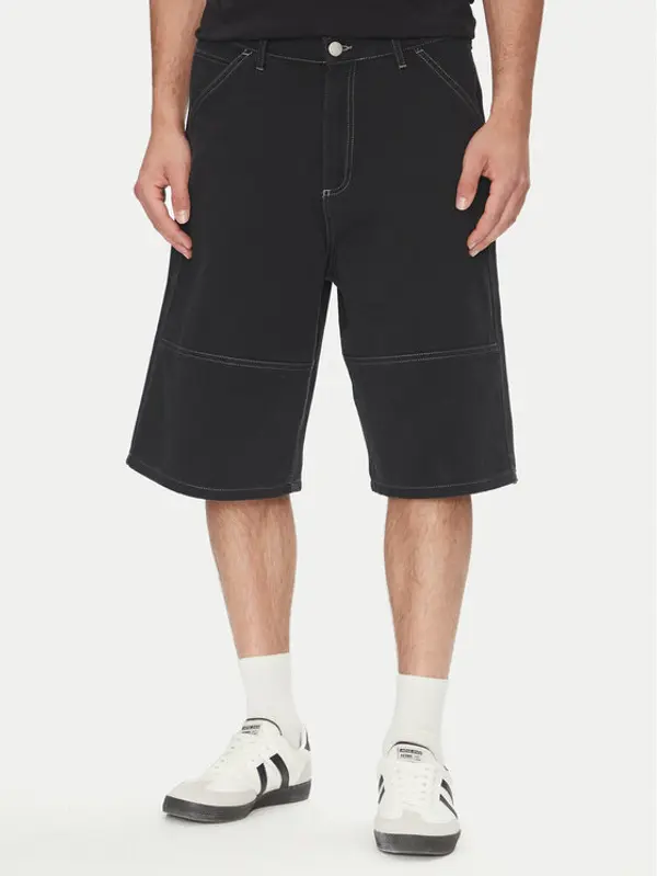jack & jones Jack & Jones Kratke hlače Owen 12278222 Crna Baggy Fit