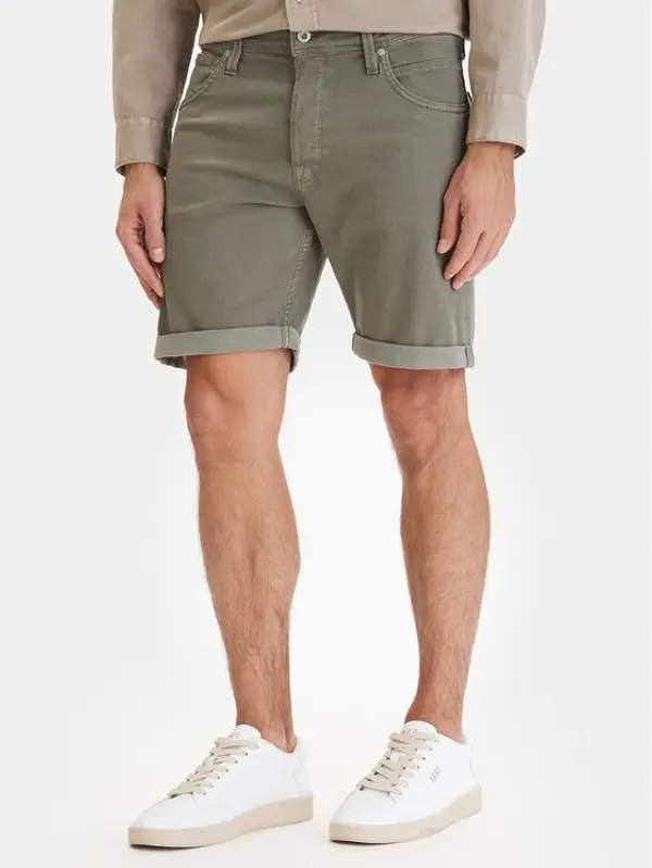 jack & jones Jack & Jones Kratke hlače Rick 12294338 Zelena Regular Fit
