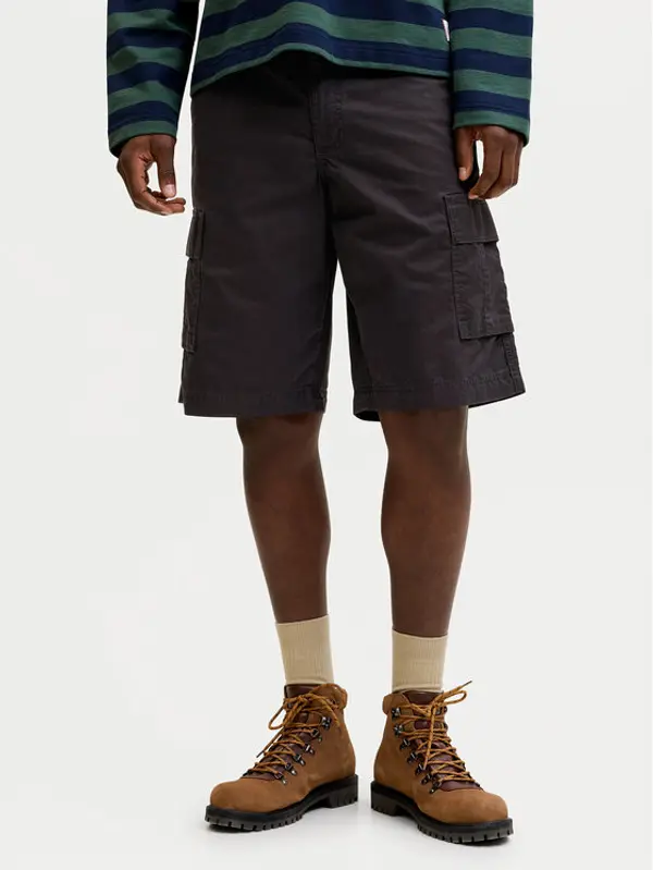 jack & jones Jack & Jones Kratke hlače Stcole 12292263 Crna Regular Fit