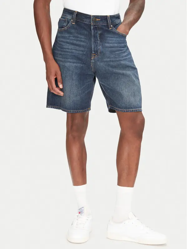 jack & jones Jack & Jones Kratke traperice Tony 12269517 Tamnoplava Loose Fit