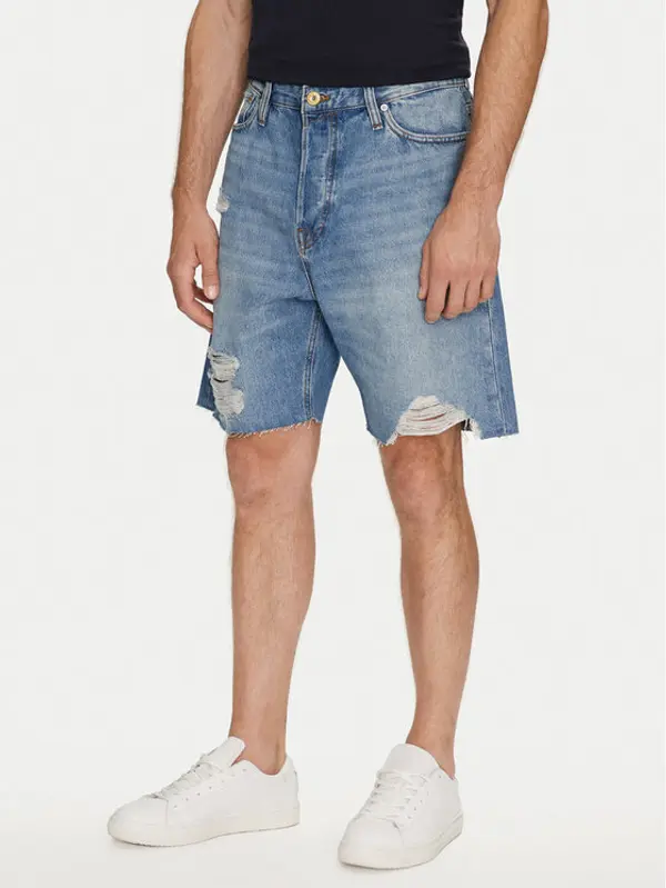 jack & jones Jack & Jones Kratke traperice Tony Cooper 12255116 Plava Loose Fit