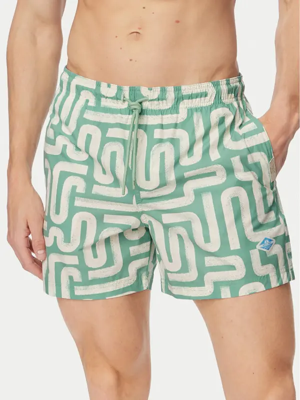 jack & jones Jack & Jones Kupaće gaće i hlače Maui Sand 12291428 Zelena Regular Fit