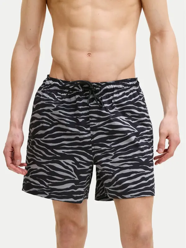 jack & jones Jack & Jones Kupaće gaće i hlače Maui Shell 12291808 Crna Regular Fit