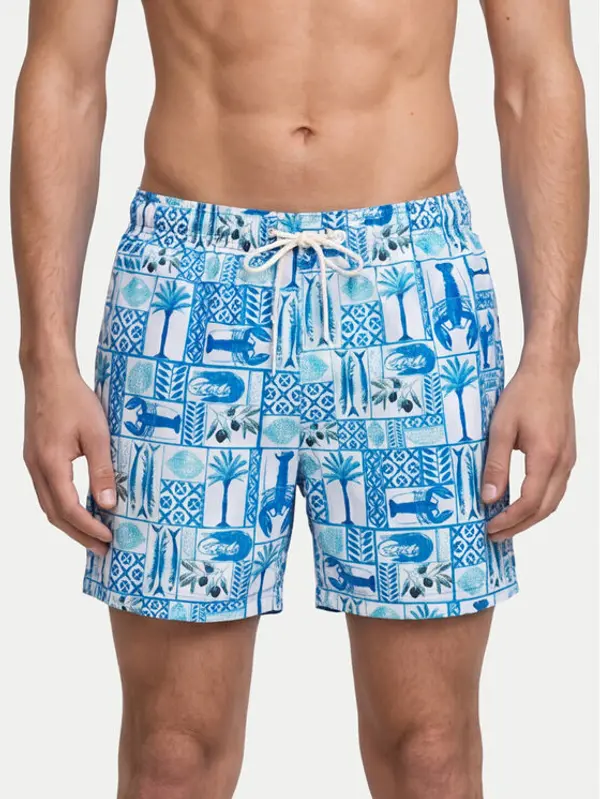 jack & jones Jack & Jones Kupaće gaće i hlače Maui Vibes 12291426 Svijetlo plava Regular Fit