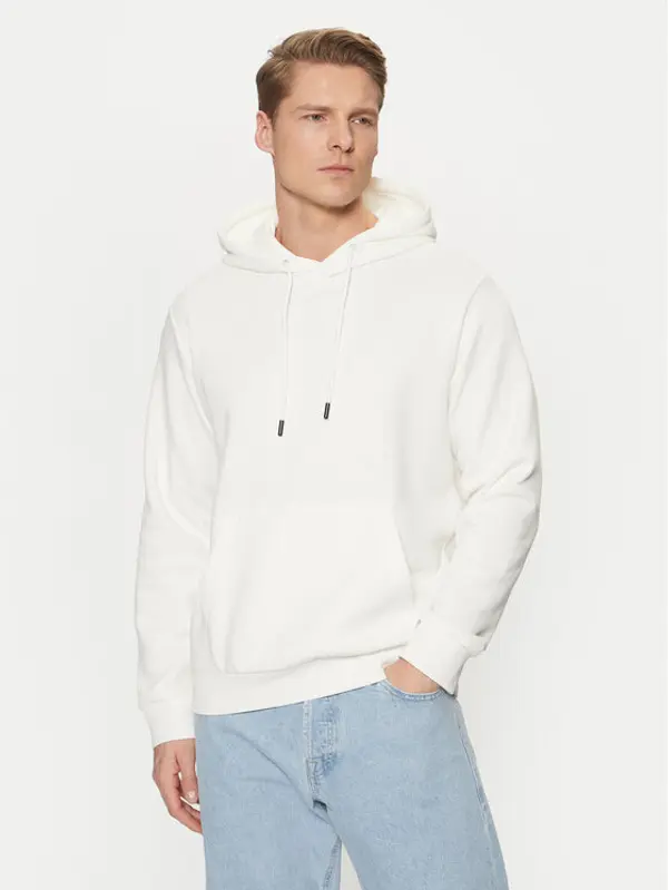 jack & jones Jack & Jones Majica dugih rukava Bradley 12249340 Écru Relaxed Fit