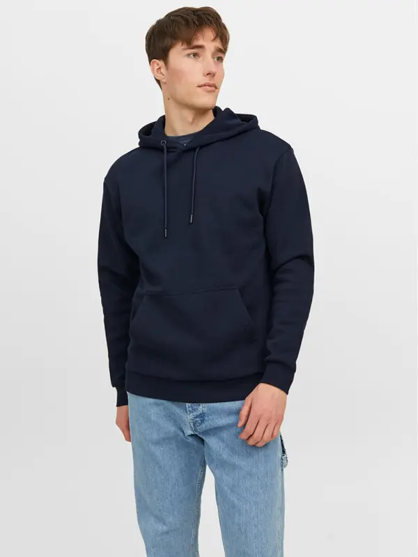 jack & jones Jack & Jones Majica dugih rukava Bradley 12249340 Tamnoplava Relaxed Fit